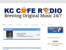 Tablet Screenshot of kccaferadio.com